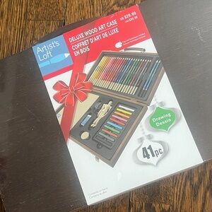 Artist’s Loft COLORED PENCIL Deluxe Wood Art Case [New!]